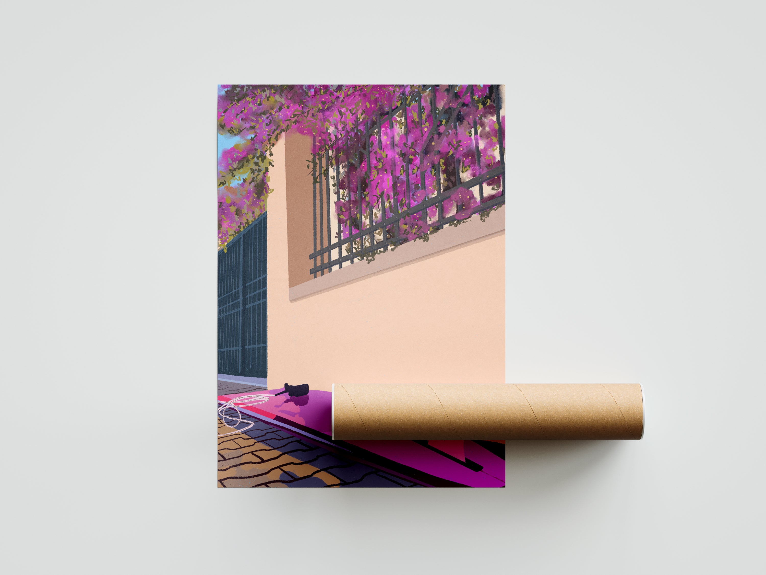 Stampa Pink Surf